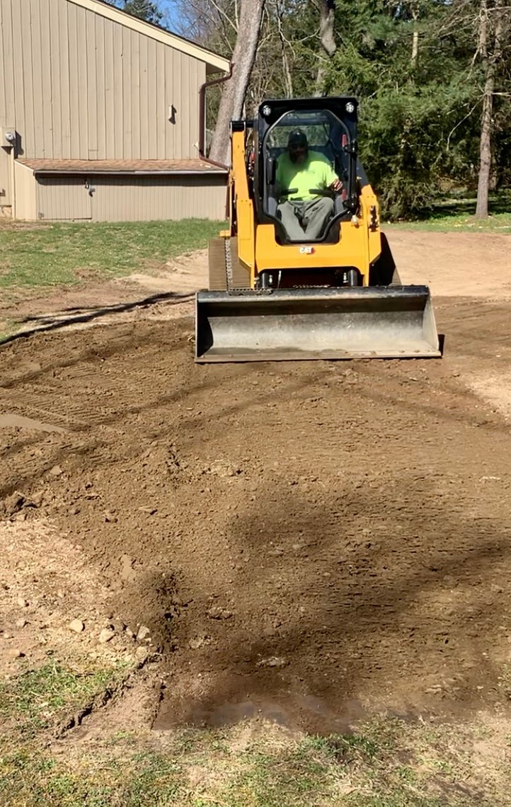 land grading in trumbull